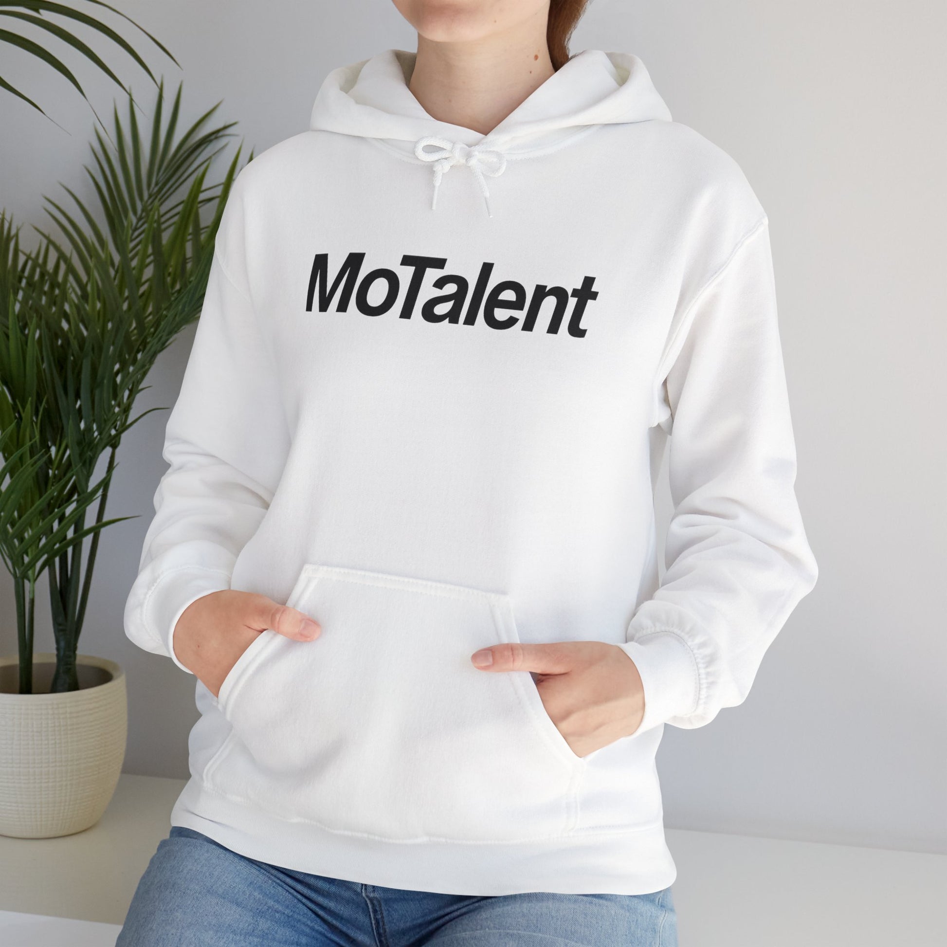MoTalent Unisex Heavy Blend™ Hooded Sweatshirt, Cozy Casual Hoodie for Motivation, Great for Gifts, Fall Style, Workouts, Pajama Days