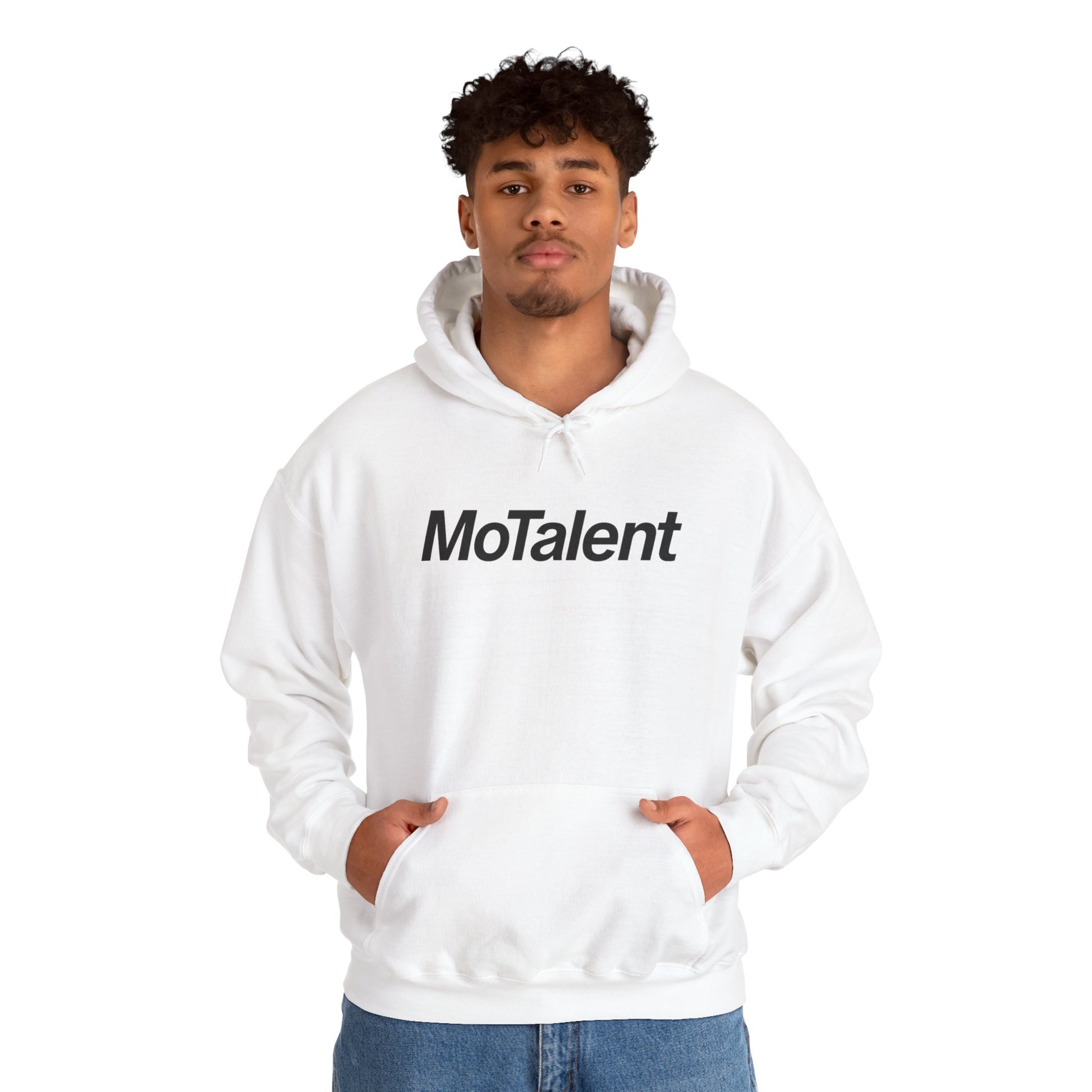 MoTalent Unisex Heavy Blend™ Hooded Sweatshirt, Cozy Casual Hoodie for Motivation, Great for Gifts, Fall Style, Workouts, Pajama Days