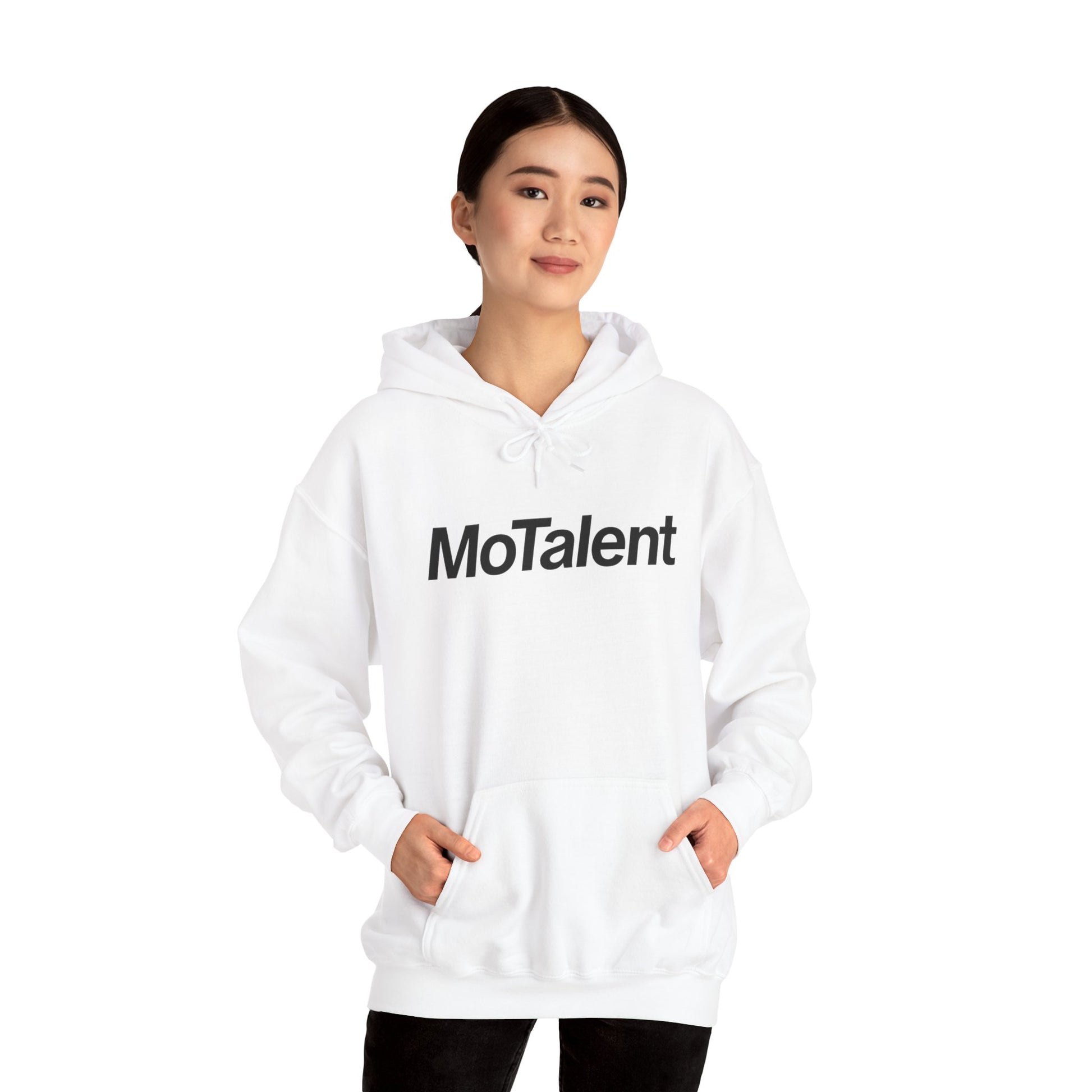 MoTalent Unisex Heavy Blend™ Hooded Sweatshirt, Cozy Casual Hoodie for Motivation, Great for Gifts, Fall Style, Workouts, Pajama Days